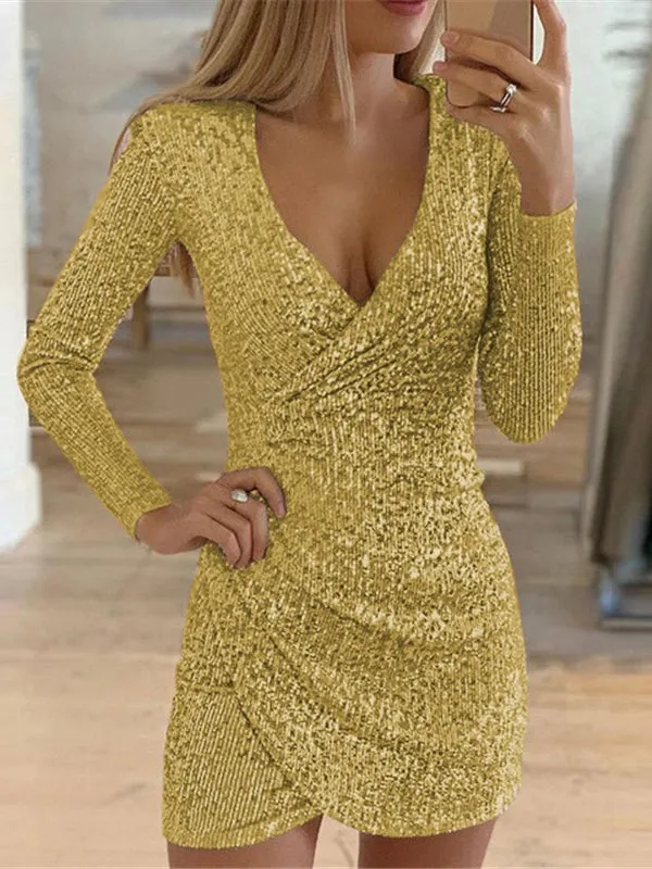 2022 Women's Sequin Mini Dress - Shop Now