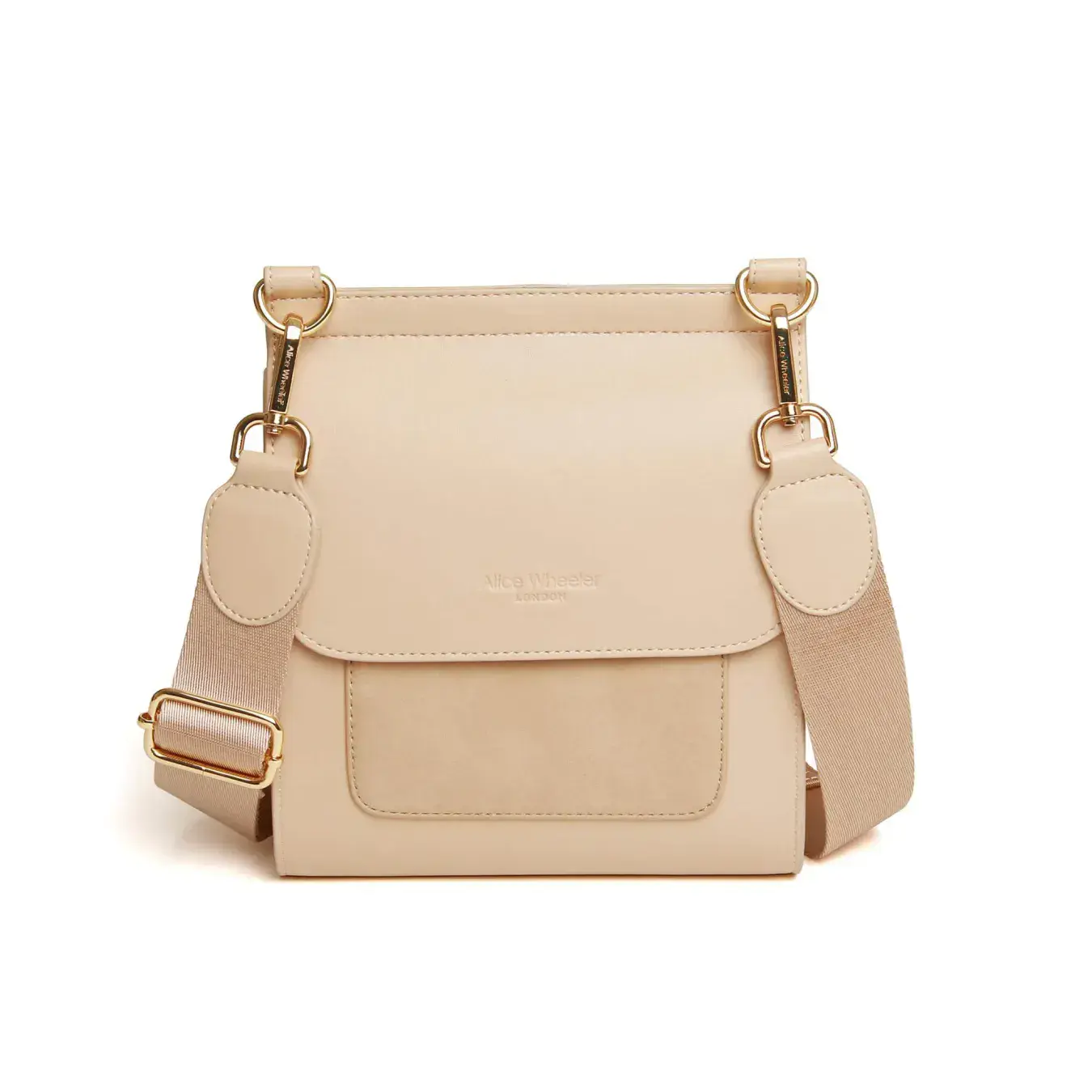 Alice Wheeler Seville Pastel Sand Crossbody Bag