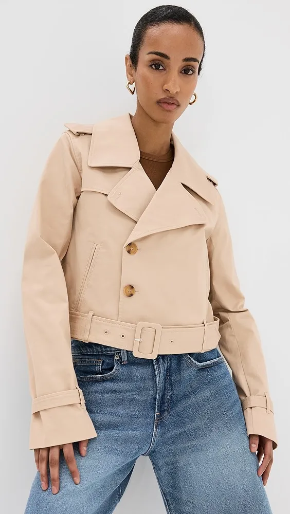 American Chino Crop Trench Coat - Best Options