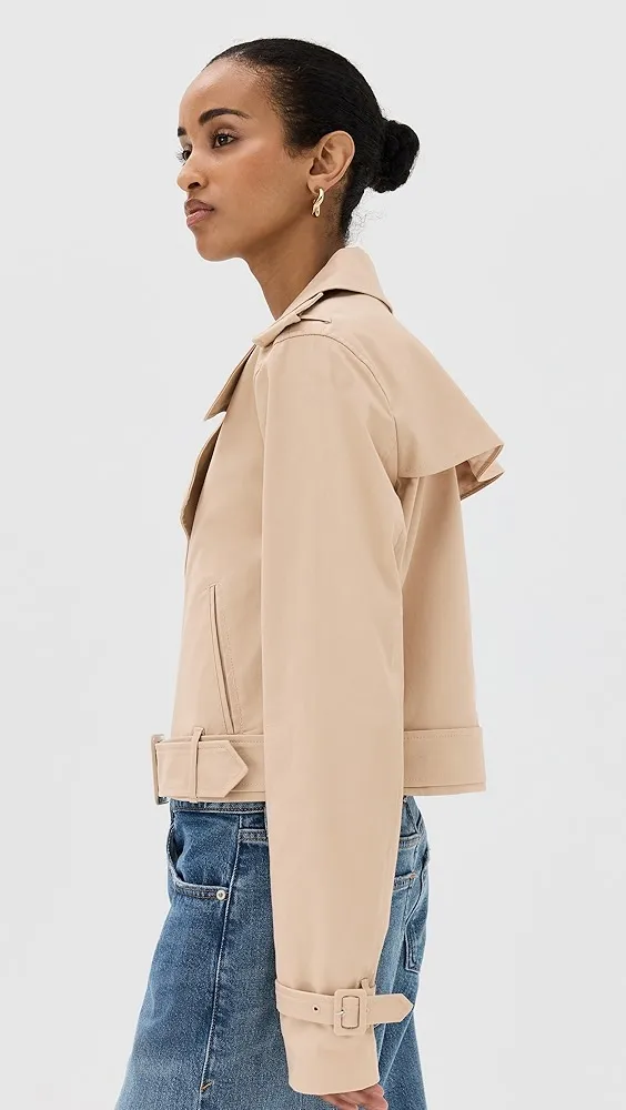 American Chino Crop Trench Coat - Best Options