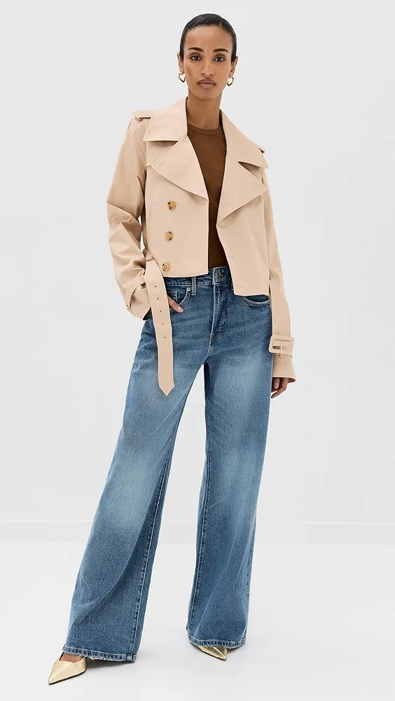 American Chino Crop Trench Coat - Best Options