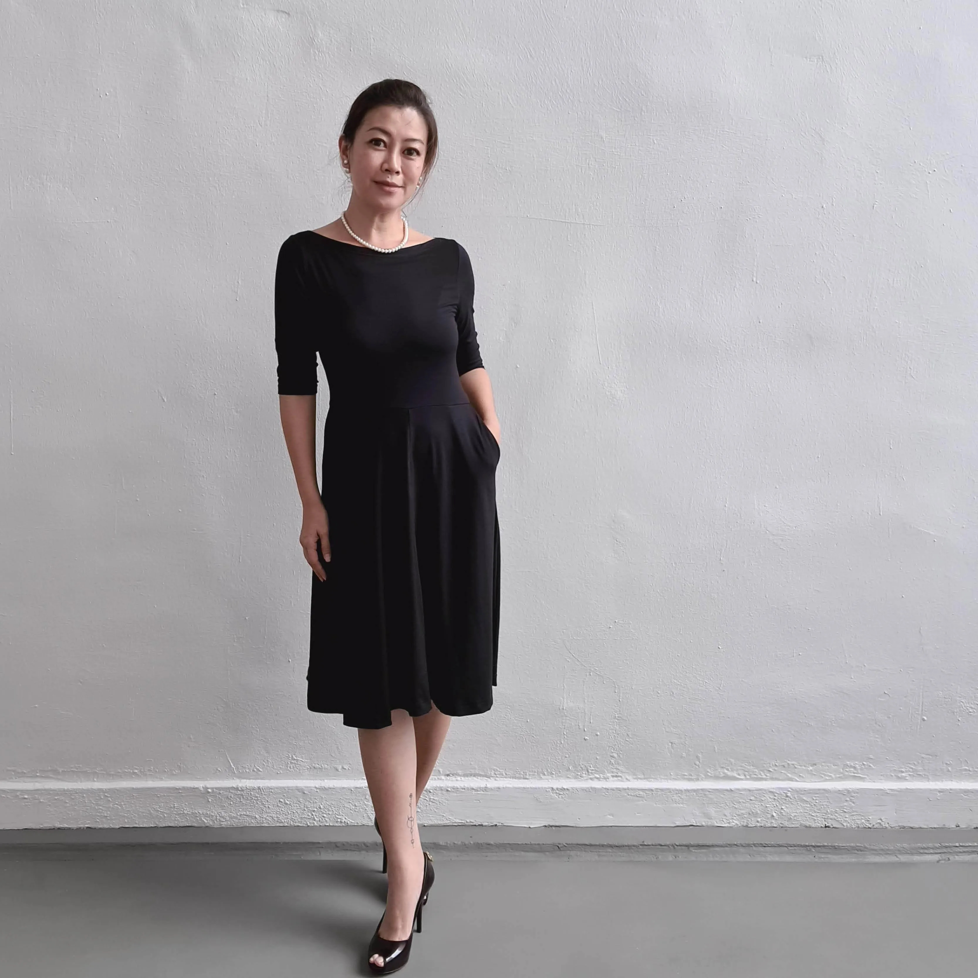 Asta Dress Pattern for Women-Size Chart