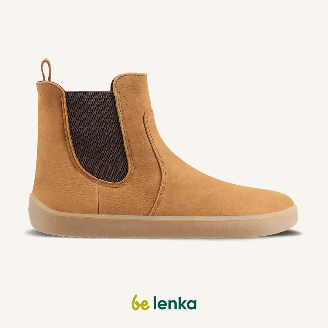 Be Lenka Entice Neo Cinnamon Brown Barefoot Boots