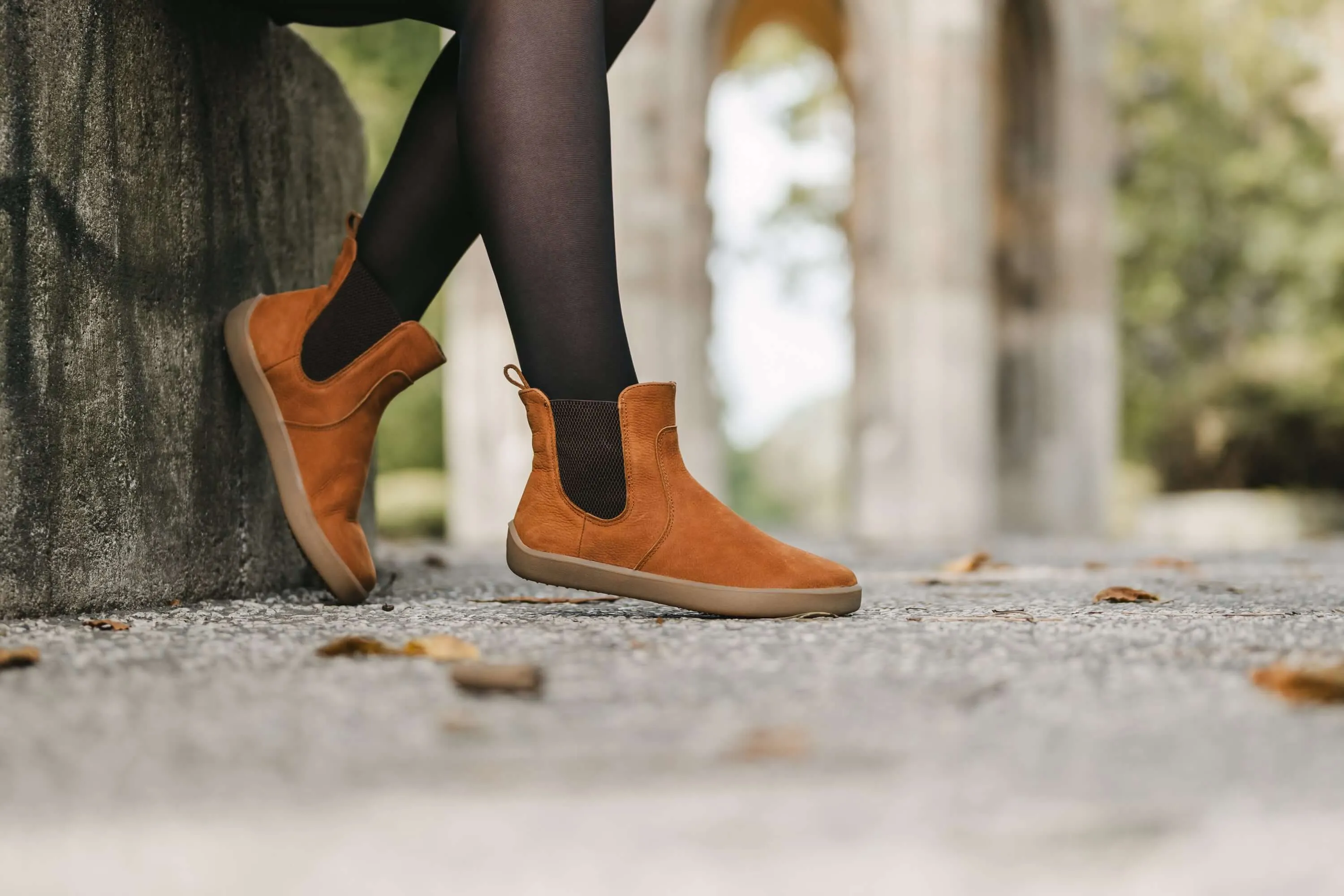 Be Lenka Entice Neo Cinnamon Brown Barefoot Boots