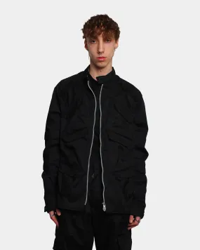 Black Jacket with Multiple Pockets