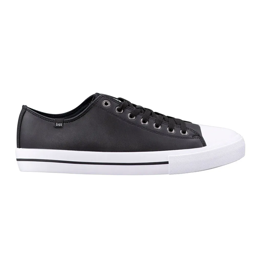 Black Lifestyle Sneakers Shoes for Men by Lugz Stagger LO LX MSTAGLLXV-060