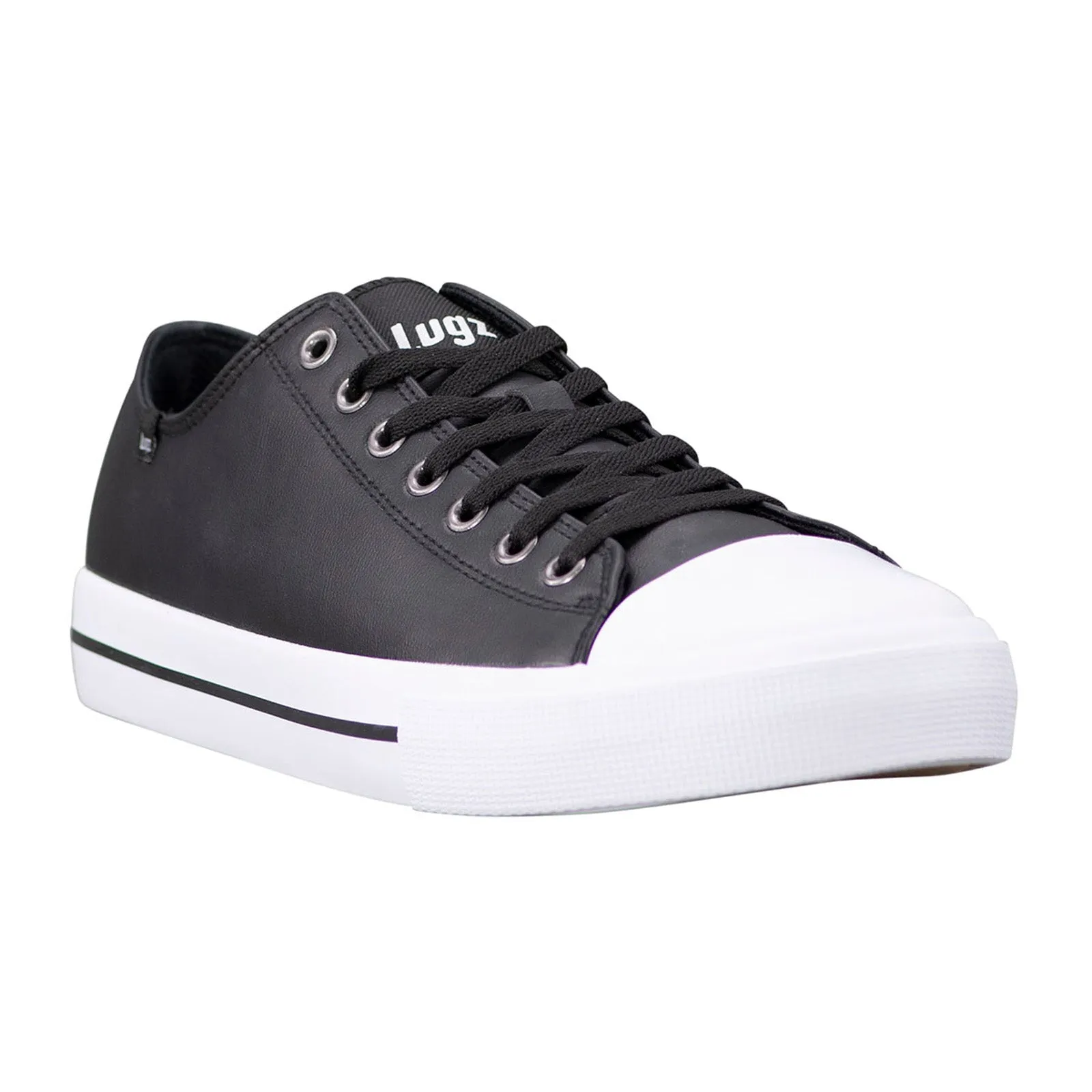 Black Lifestyle Sneakers Shoes for Men by Lugz Stagger LO LX MSTAGLLXV-060