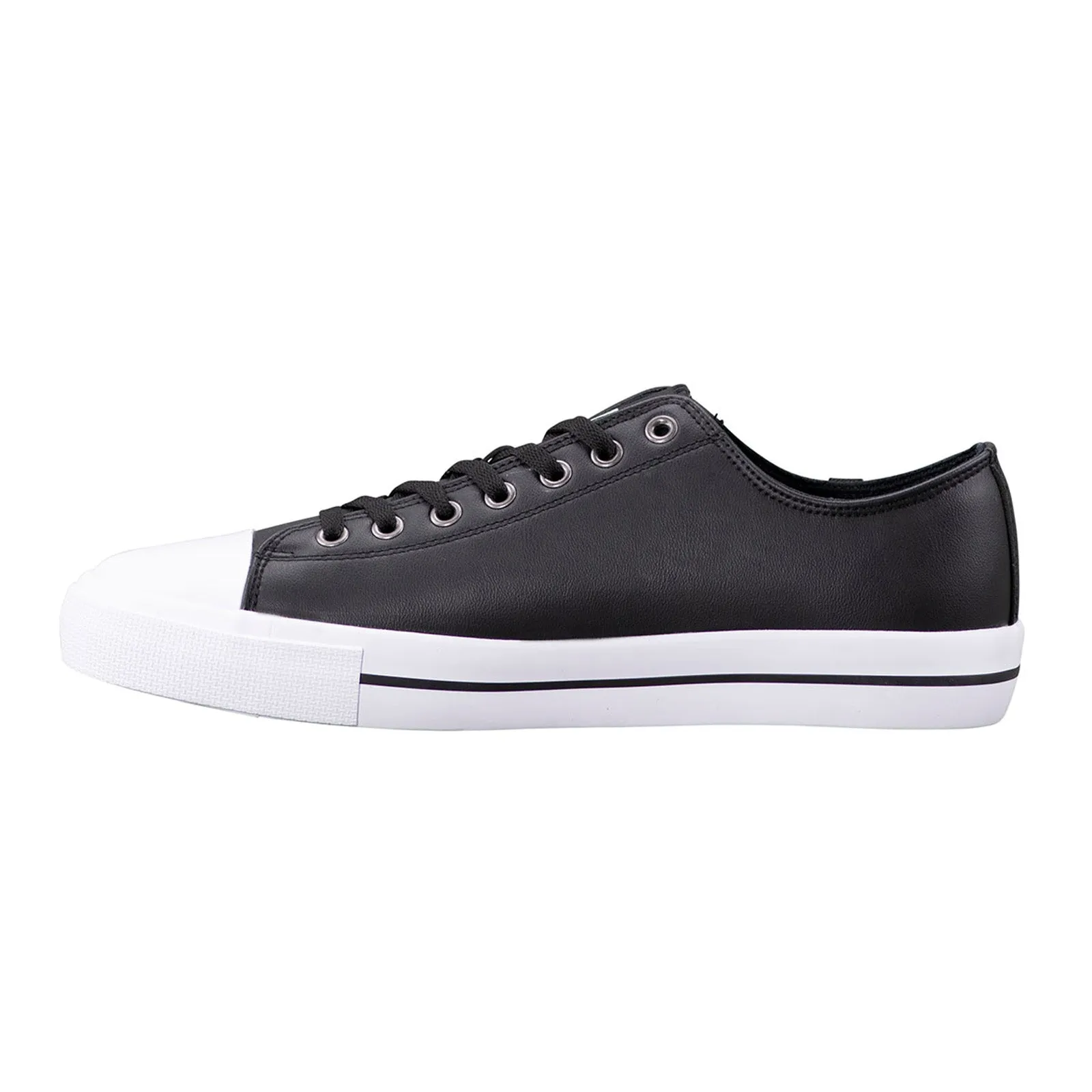 Black Lifestyle Sneakers Shoes for Men by Lugz Stagger LO LX MSTAGLLXV-060