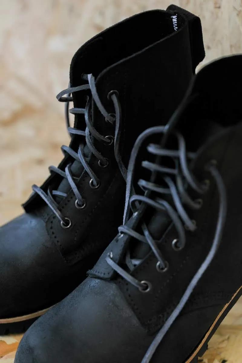 Black Motorcycle Boots