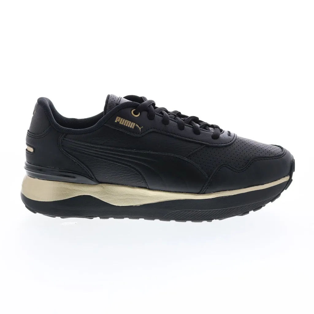 Black Puma R78 Voyage Premium L 38383802 Women's Lifestyle Sneakers Shoes