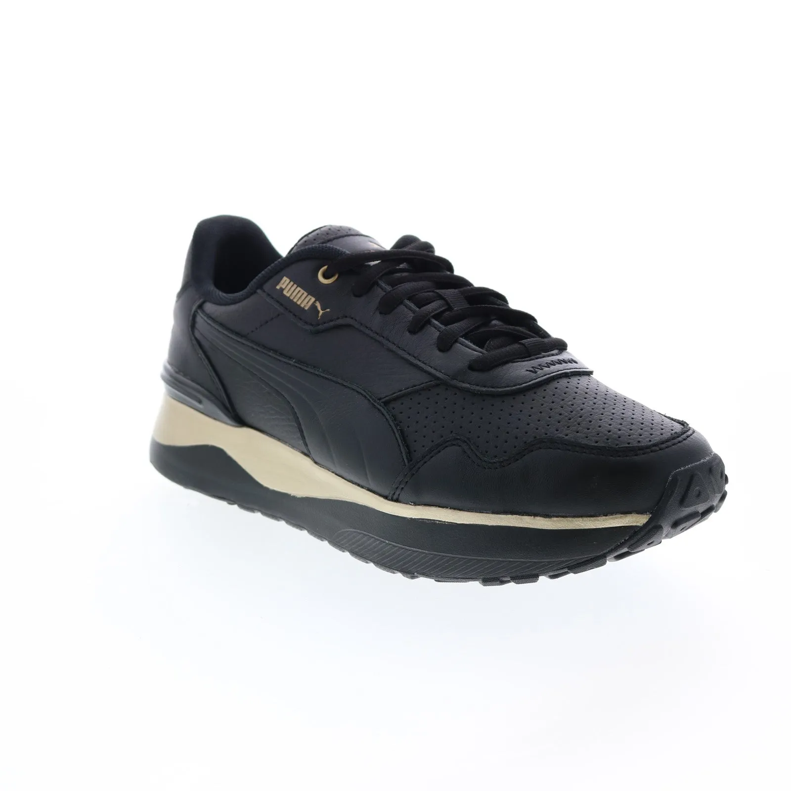 Black Puma R78 Voyage Premium L 38383802 Women's Lifestyle Sneakers Shoes