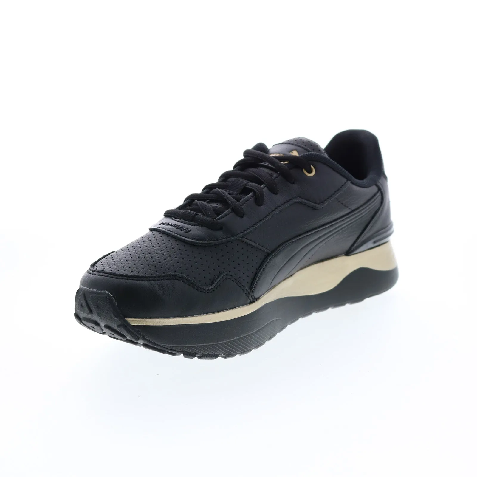 Black Puma R78 Voyage Premium L 38383802 Women's Lifestyle Sneakers Shoes