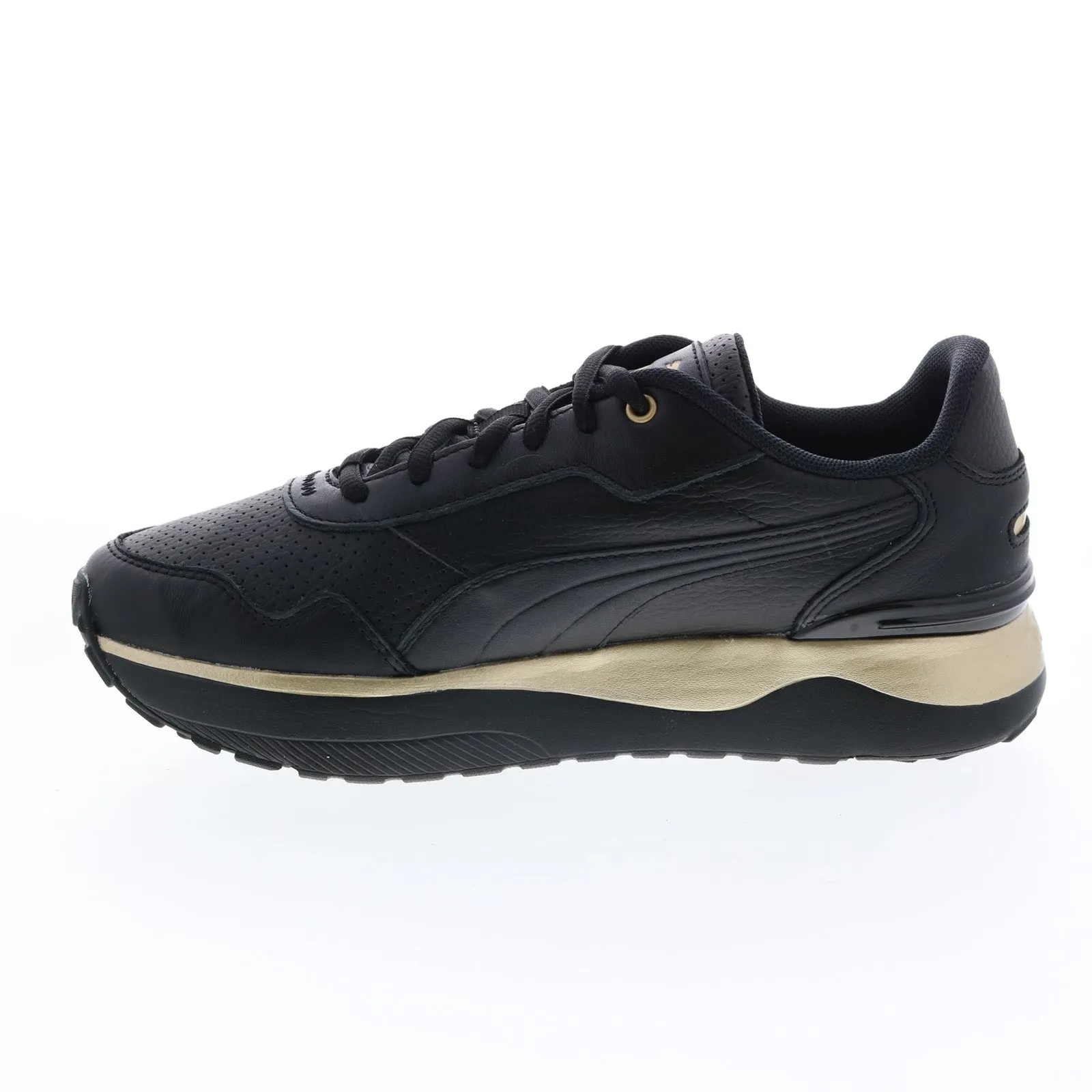 Black Puma R78 Voyage Premium L 38383802 Women's Lifestyle Sneakers Shoes