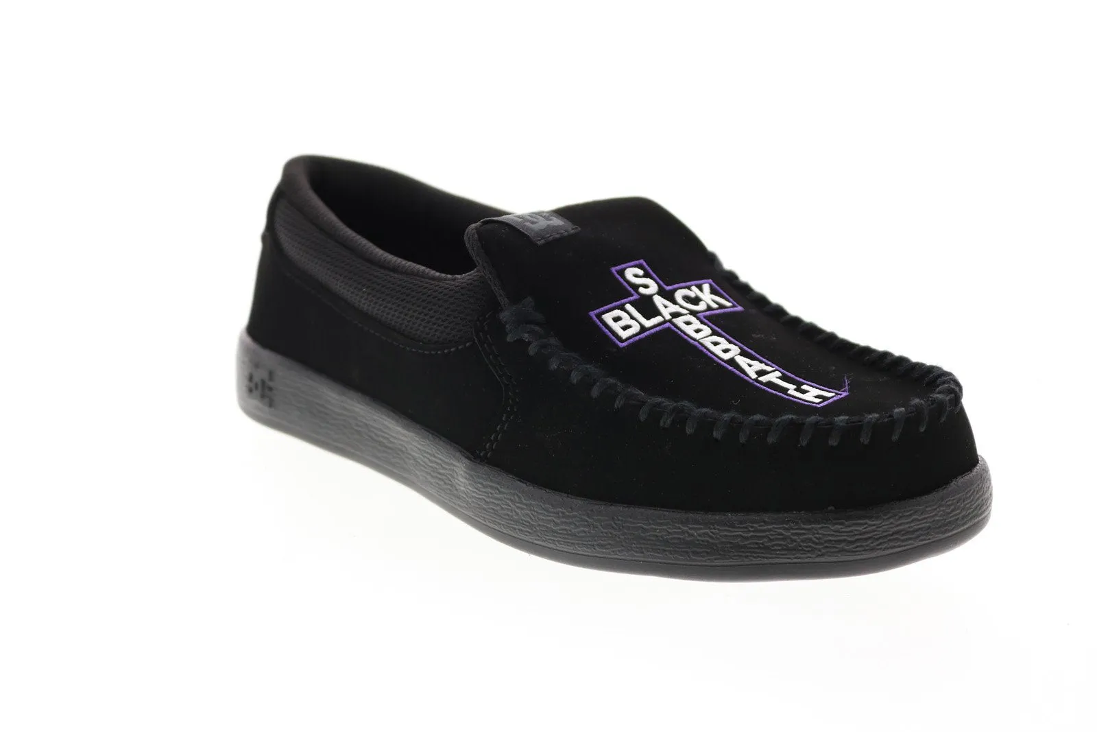 Black Sabbath x DC Villain 2 Men's Black Nubuck Sneakers.