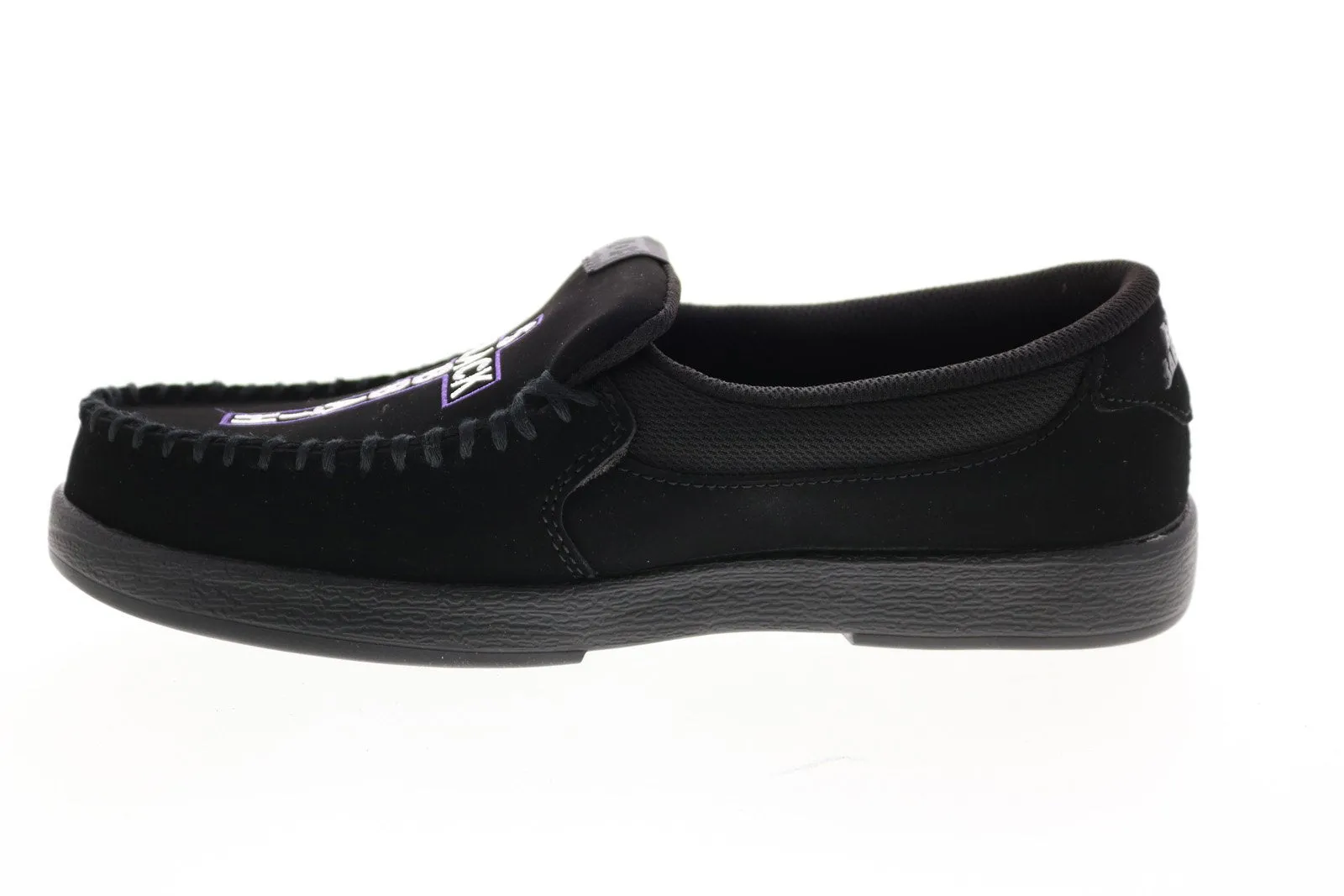 Black Sabbath x DC Villain 2 Men's Black Nubuck Sneakers.