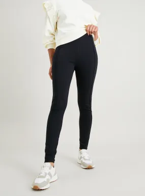 Black Smart Ponte Pintuck Leggings 22R - Buy Now on Tu.