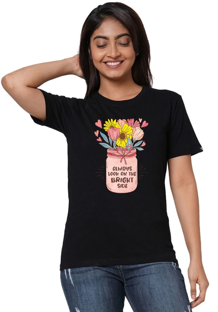 Women's Bright Side Vase T-shirt