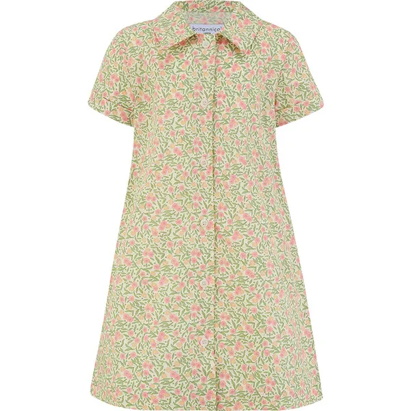 Britannical Eaton Shirt Dress, Pink Chintz - Buy Online - Style & Elegance