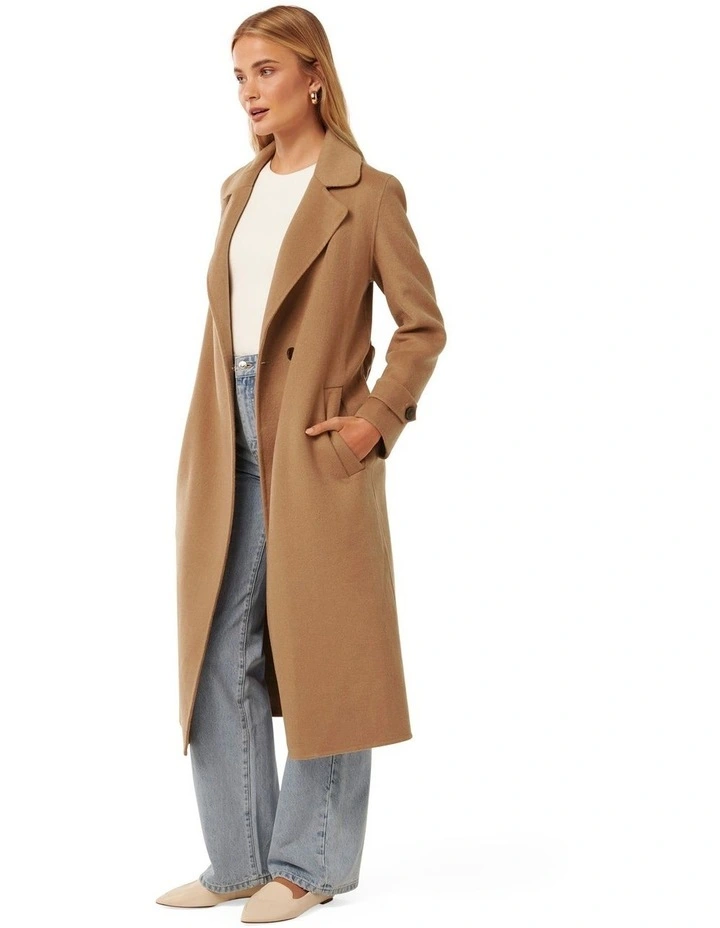 Brown Carter Seam Coat