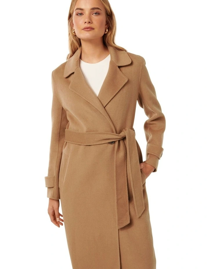 Brown Carter Seam Coat