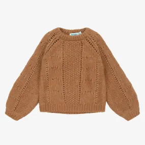 Brown Knitted Sweater