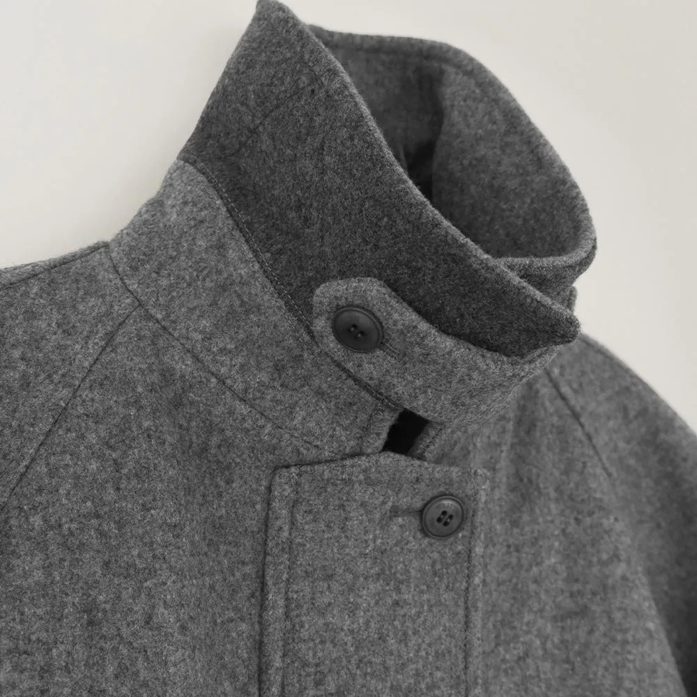 Cambridge Half Coat Grey