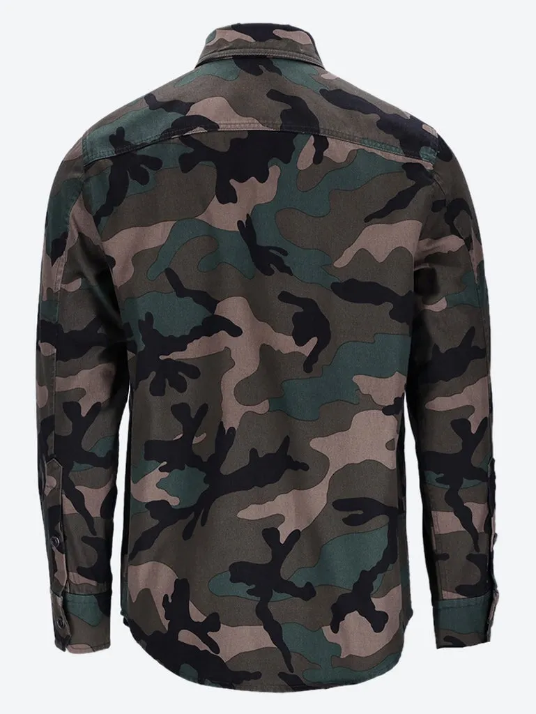 Camouflage outerwear