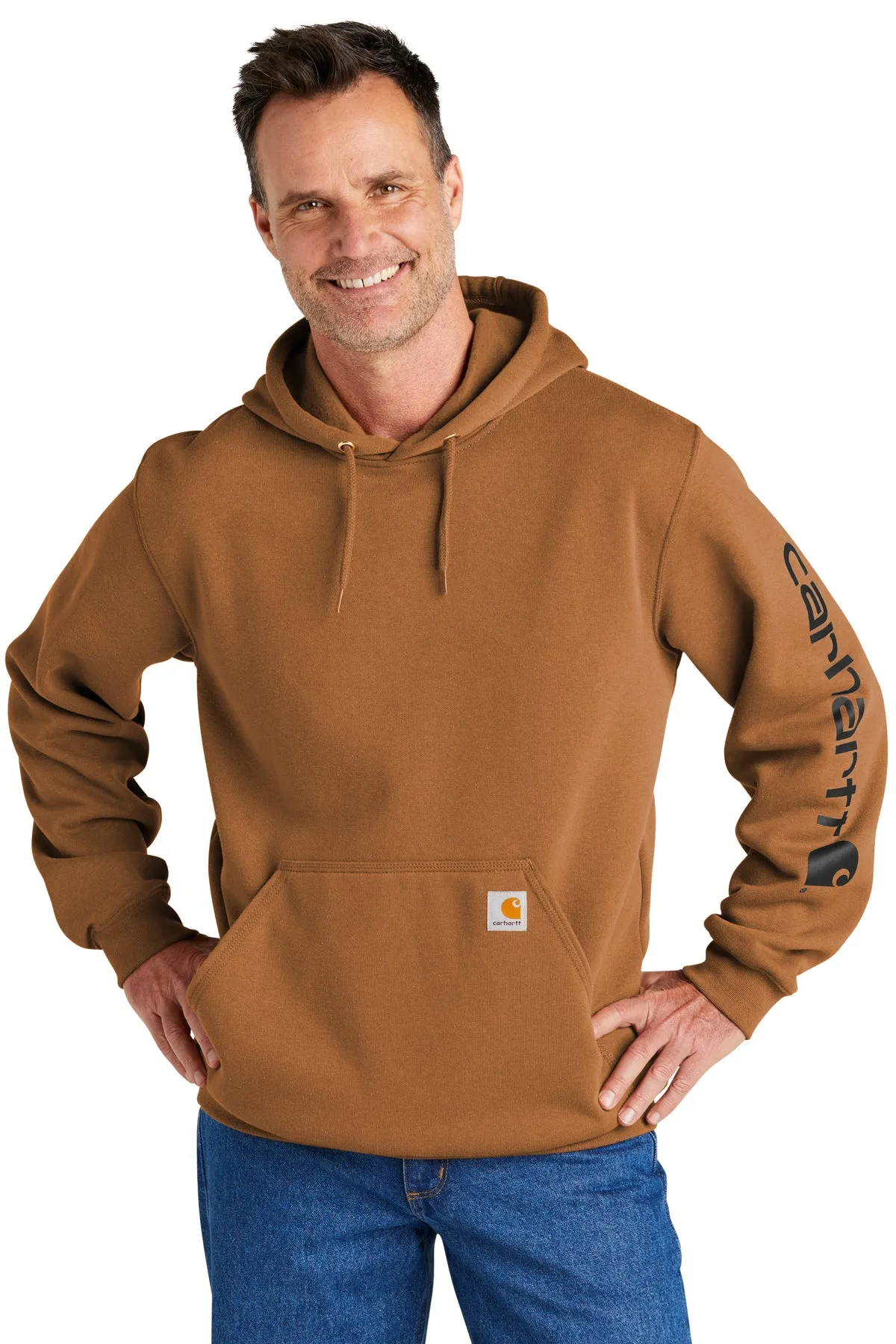 Carhartt Logo Hooded Sweatshirt