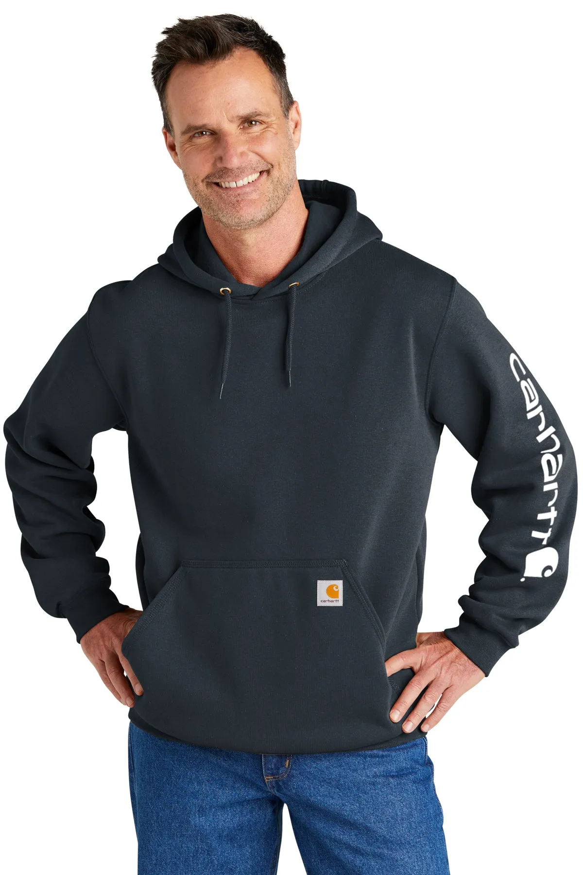 Carhartt Logo Hooded Sweatshirt