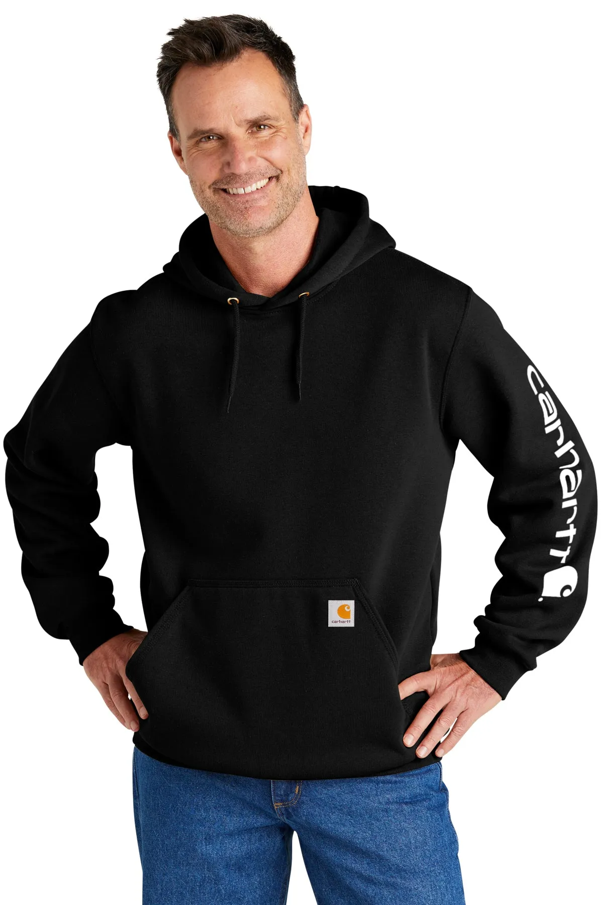 Carhartt Logo Hooded Sweatshirt