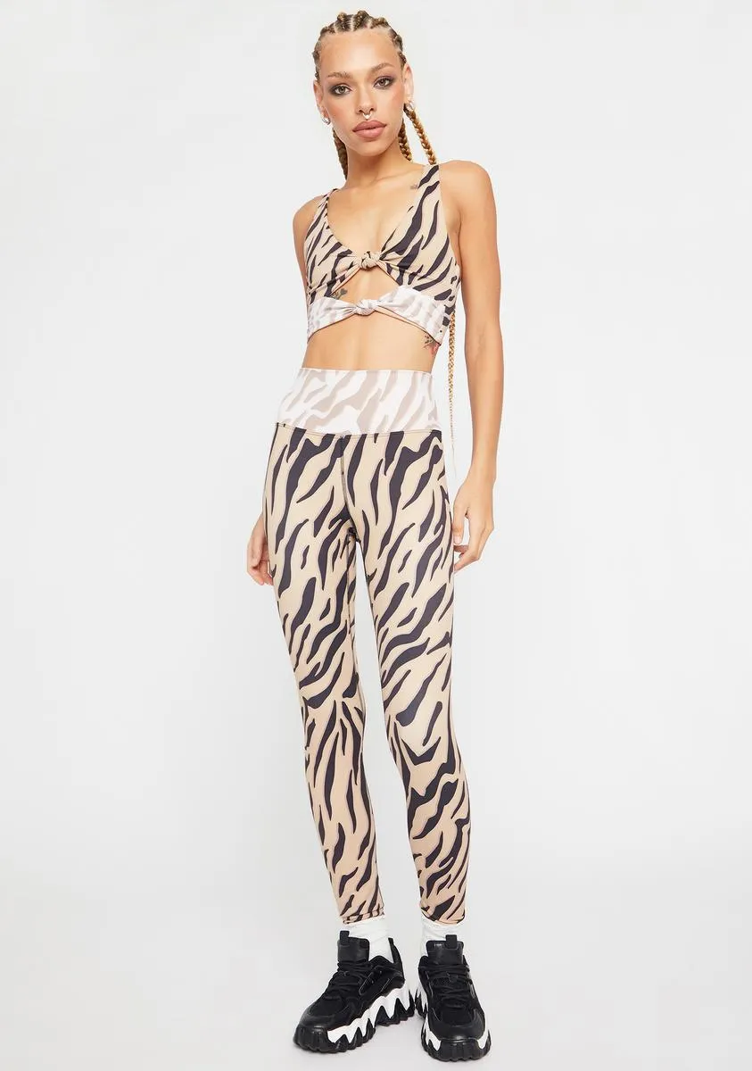 Chapman Zebra Printed Leggings