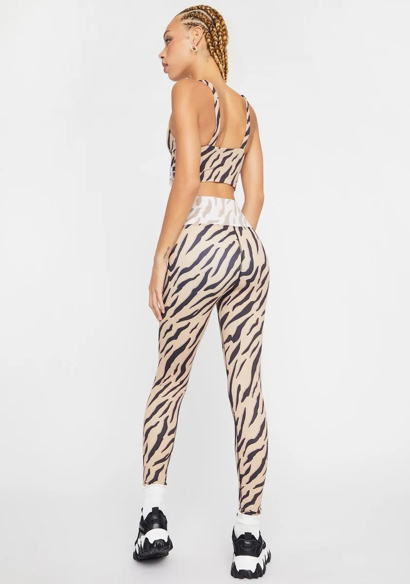 Chapman Zebra Printed Leggings