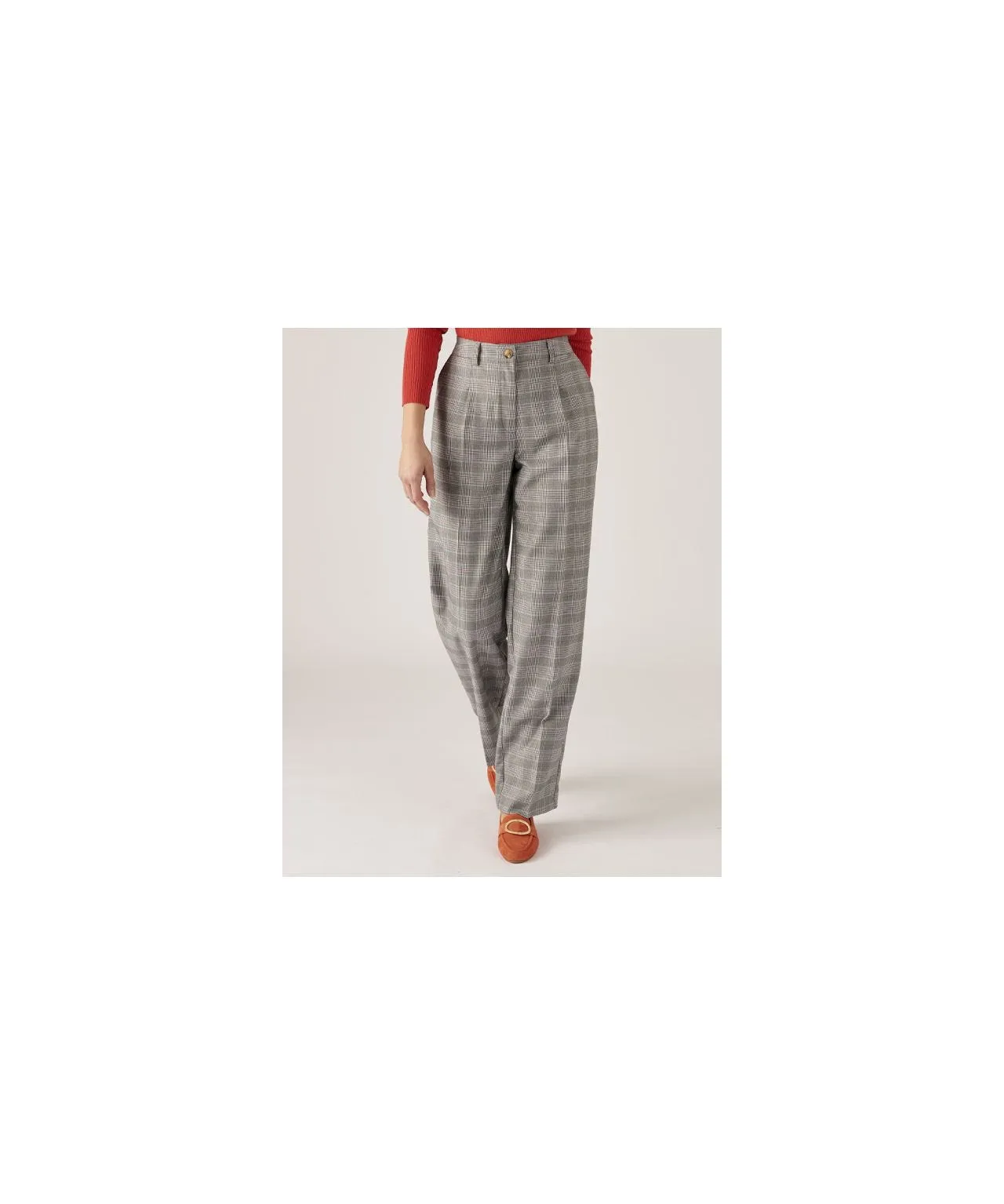 Stretch Jersey Flat Front Trousers