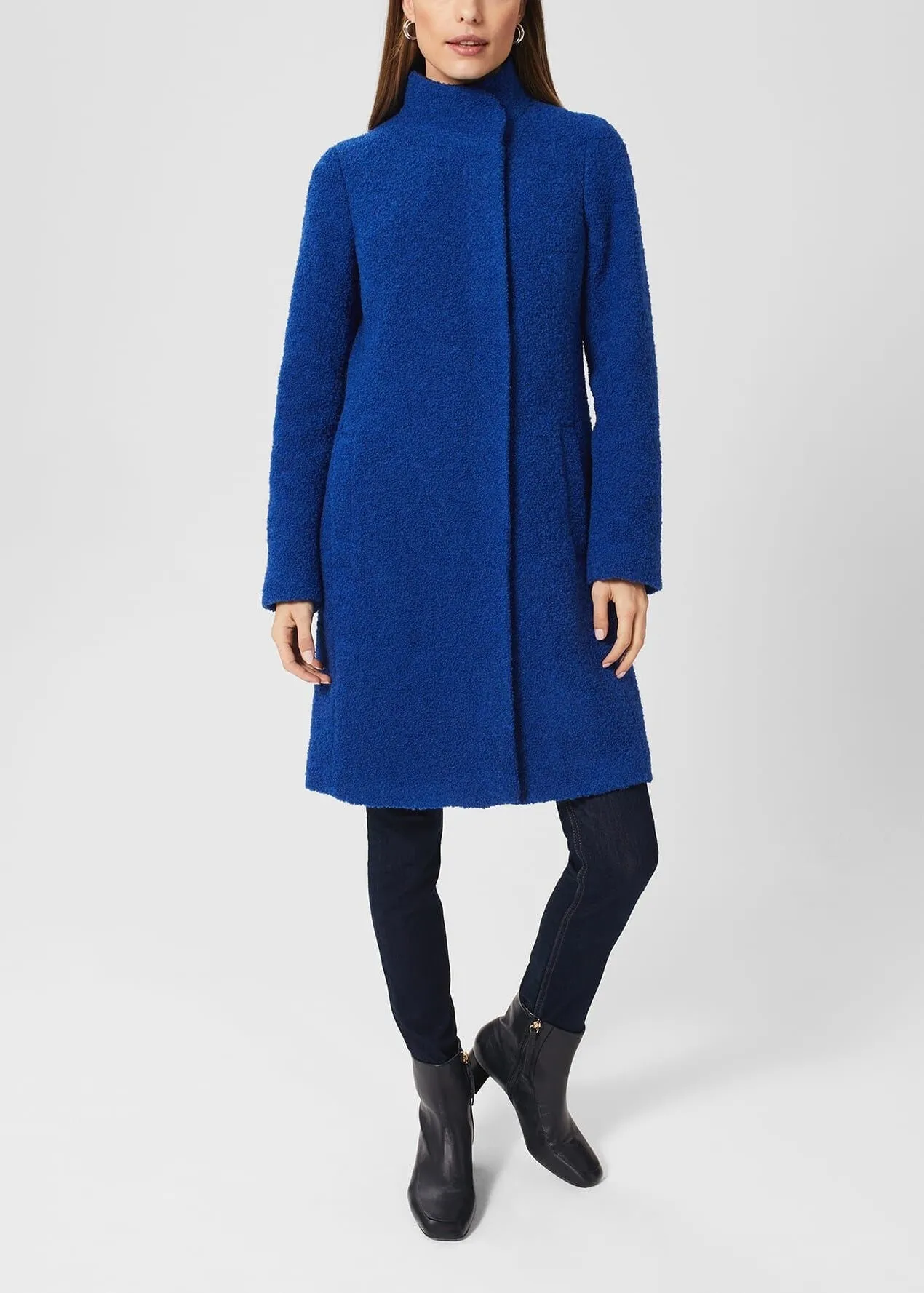 Cobalt Paula Coat by HOBBS