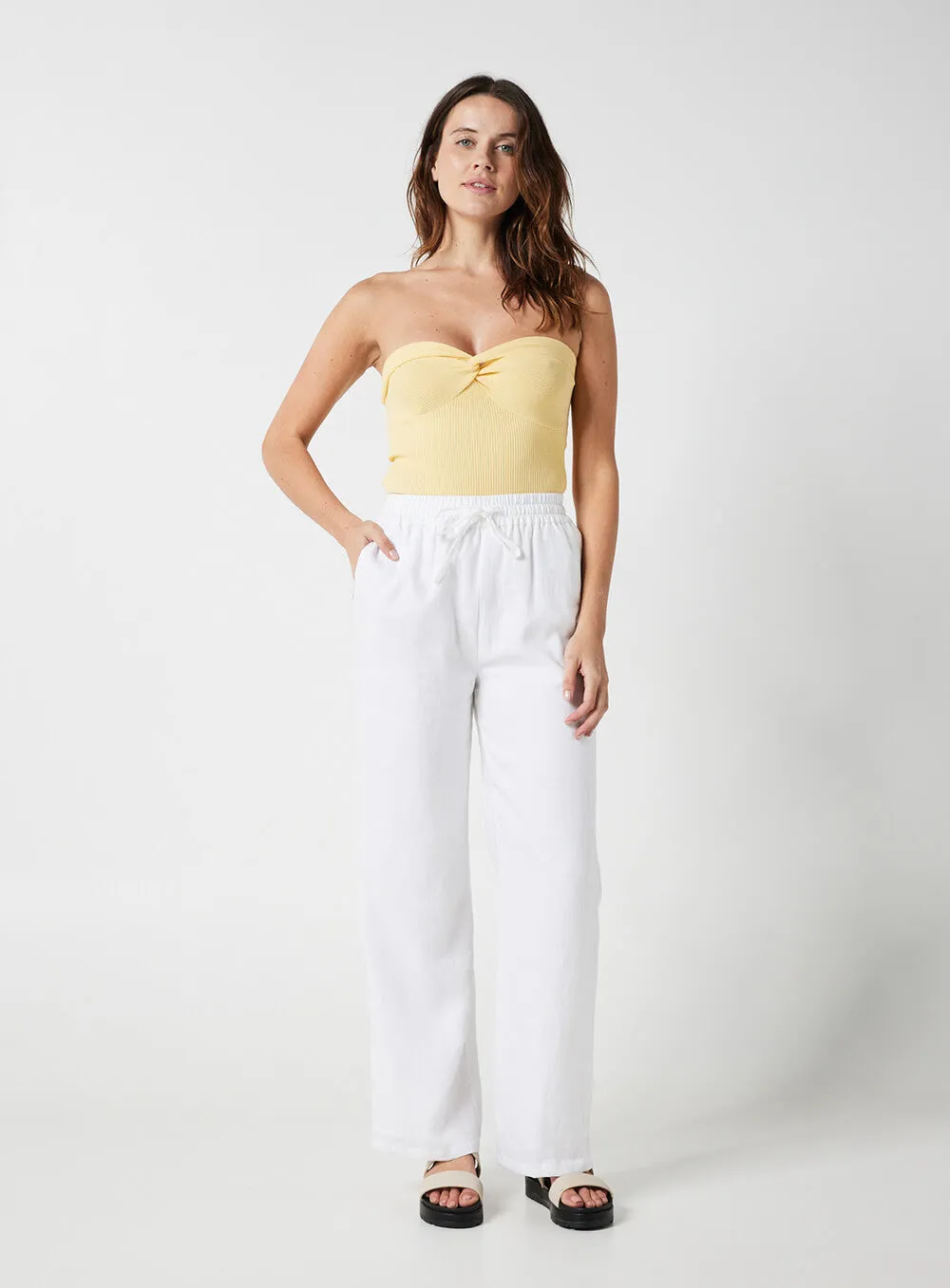 White Cora Pants