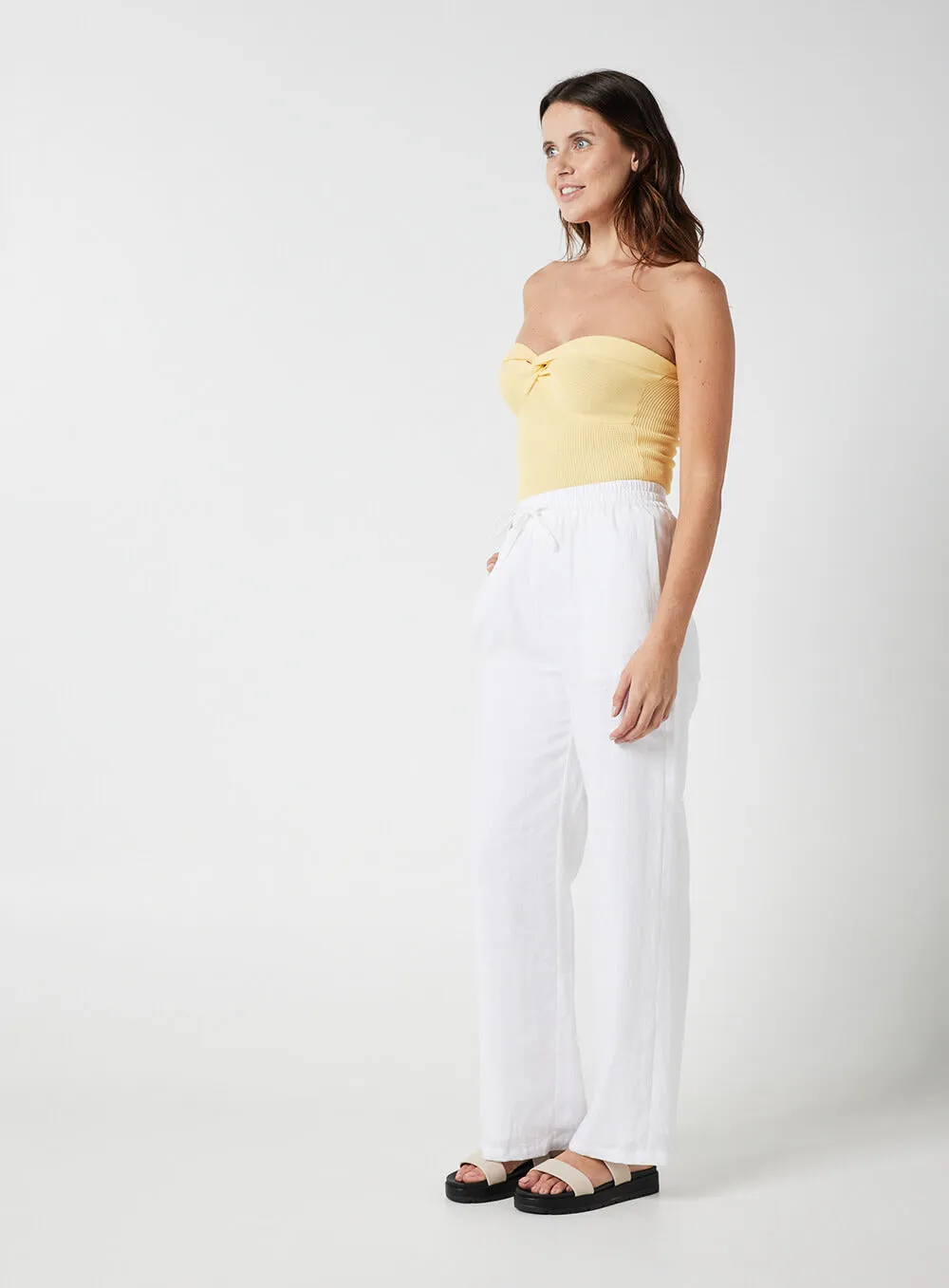 White Cora Pants