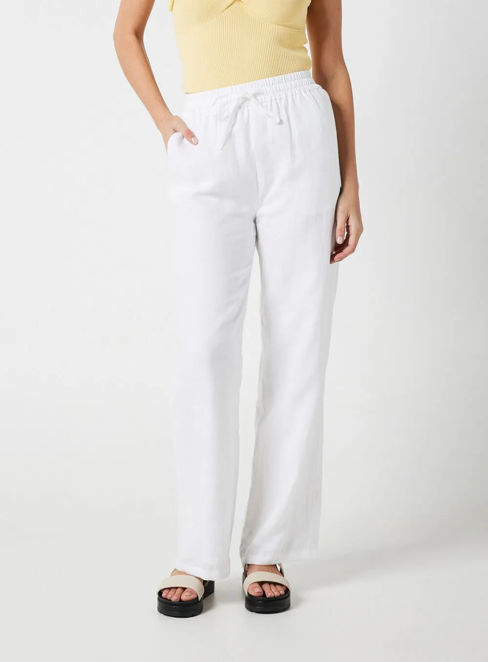 Cora White Pants