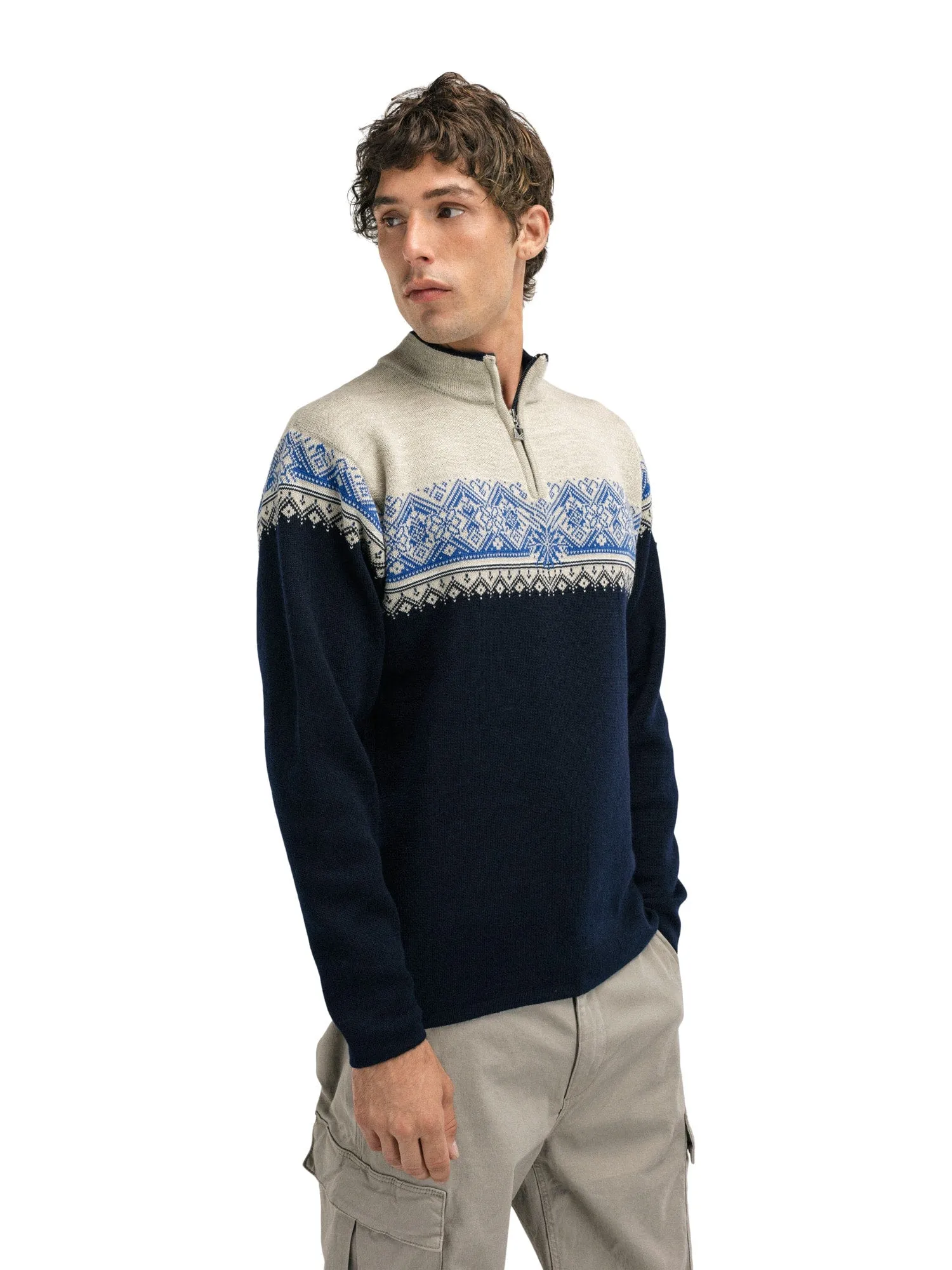 Dale of Norway Moritz Sweater Men's Marine Sandstone