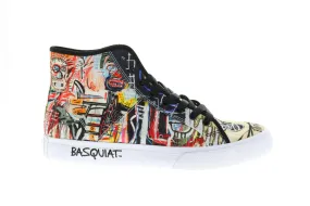 DC Basquiat Men's Black Collaboration Limited Edition Sneakers.