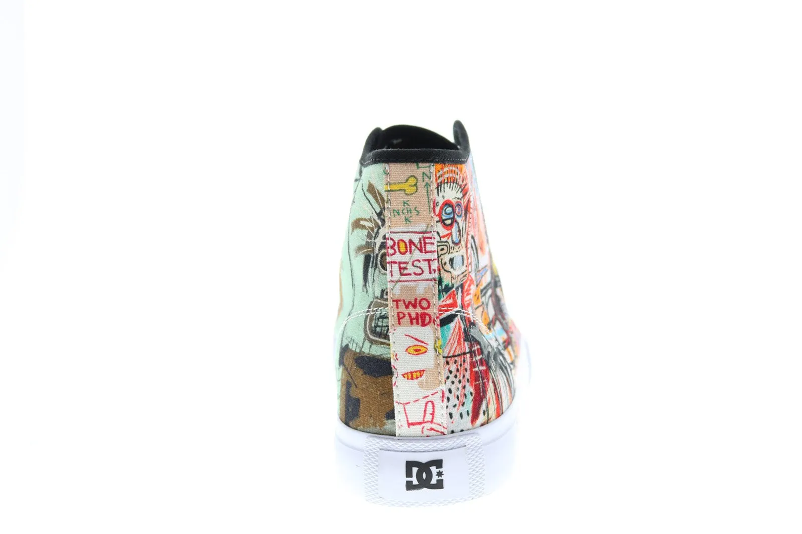 DC Basquiat Men's Black Collaboration Limited Edition Sneakers.