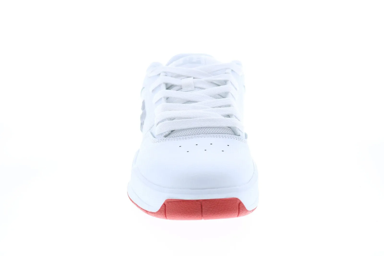 DC Central ADYS100551 Men's White Leather Skate Sneakers - Shop Now