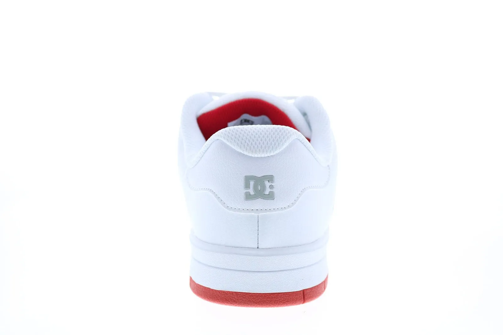 DC Central ADYS100551 Men's White Leather Skate Sneakers - Shop Now