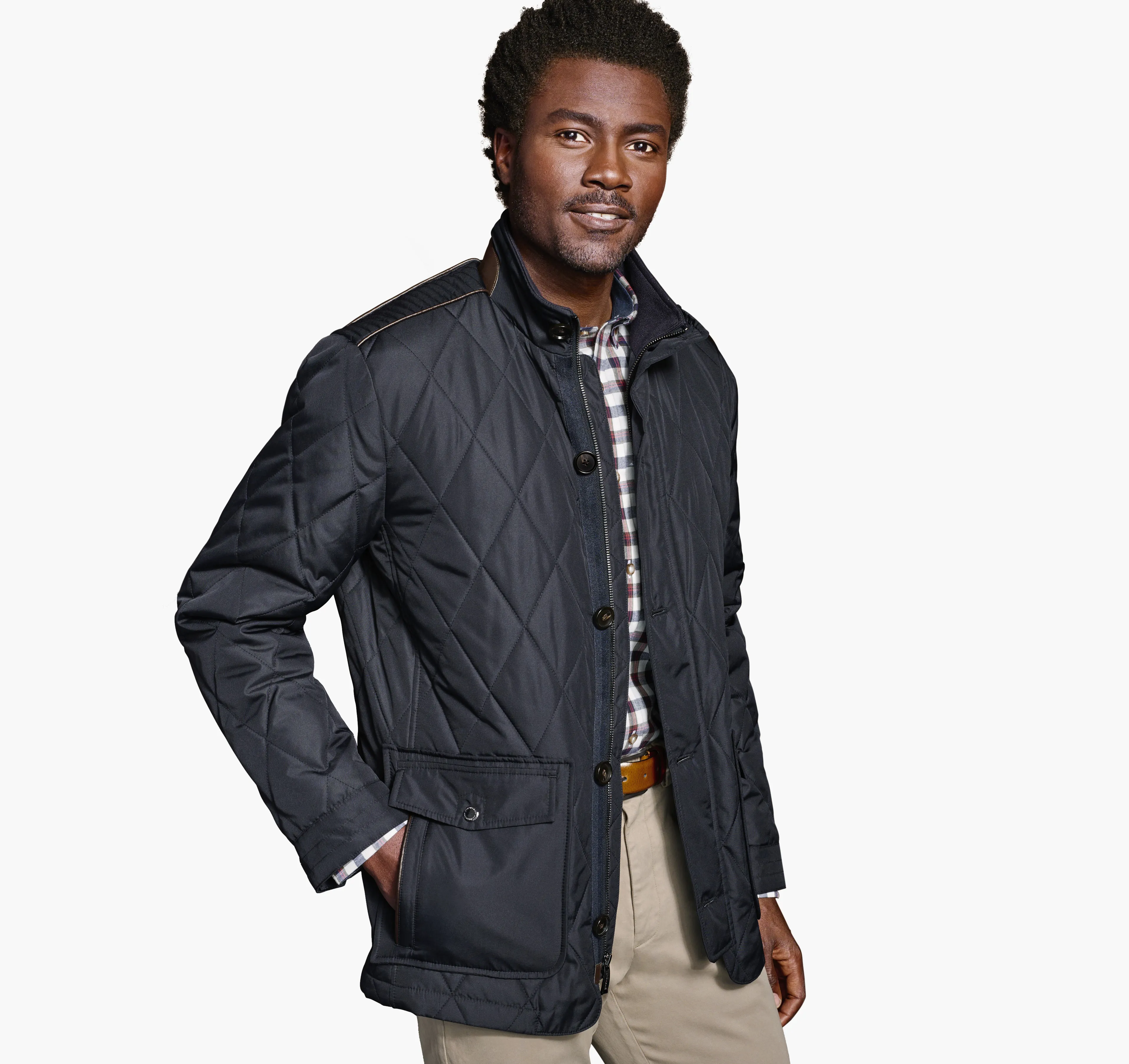 Diamond Quilted Jacket