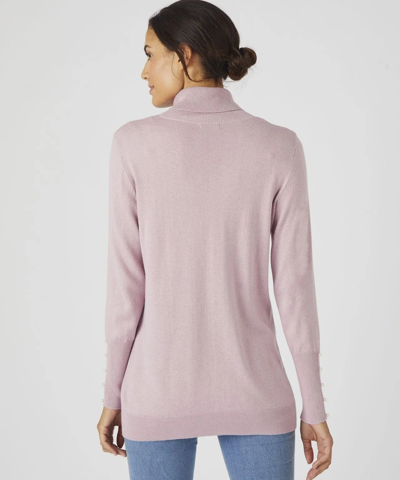 Drapped Neckline Sweater