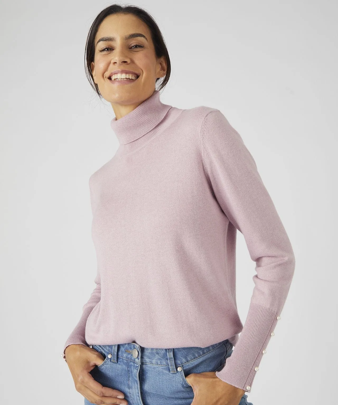 Drapped Neckline Sweater