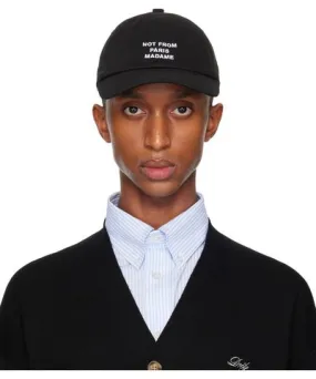 Drôle de Monsieur Black 'La Casquette Slogan' Cap