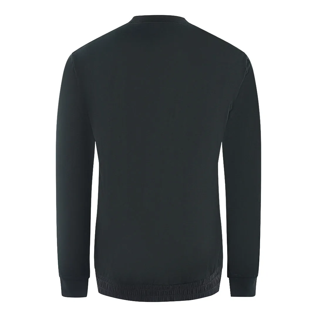 Ea7 Men's Black Jumper - 3Rpm26 Pj05Z 0200