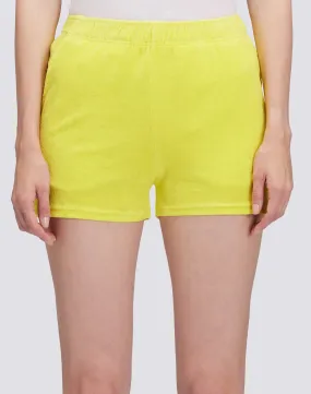 Elasticized Sponge Shorts