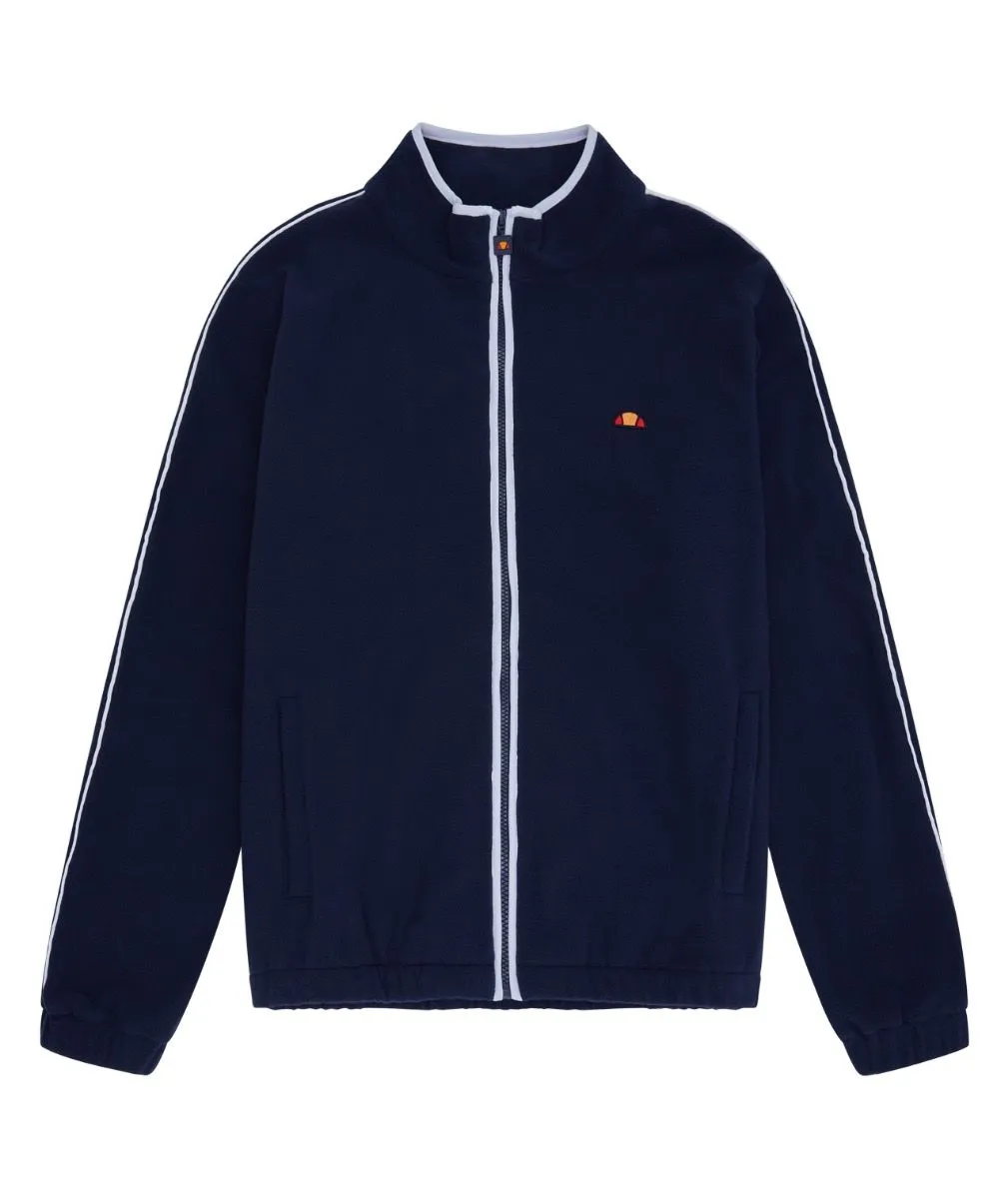 Navy Fleece Track Jacket FZ Ellesse Taboni