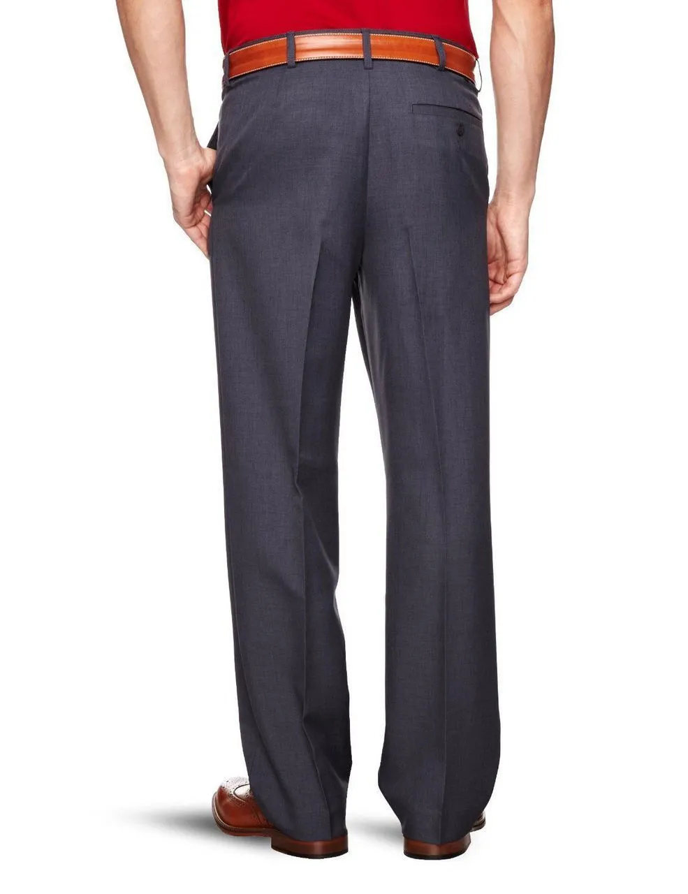 Storm Blue Farah Flexi-Waist Trousers